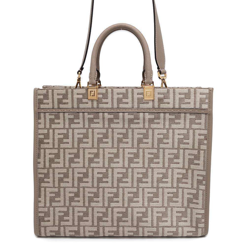 Fendi handbag FF logo Sunshine shoulder bag